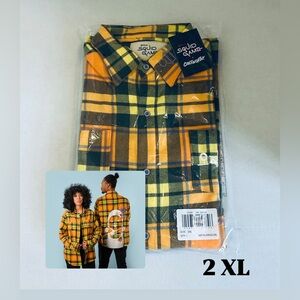Cakeworthy Squid Games Young-Hee flannel Unisex Size 2XL